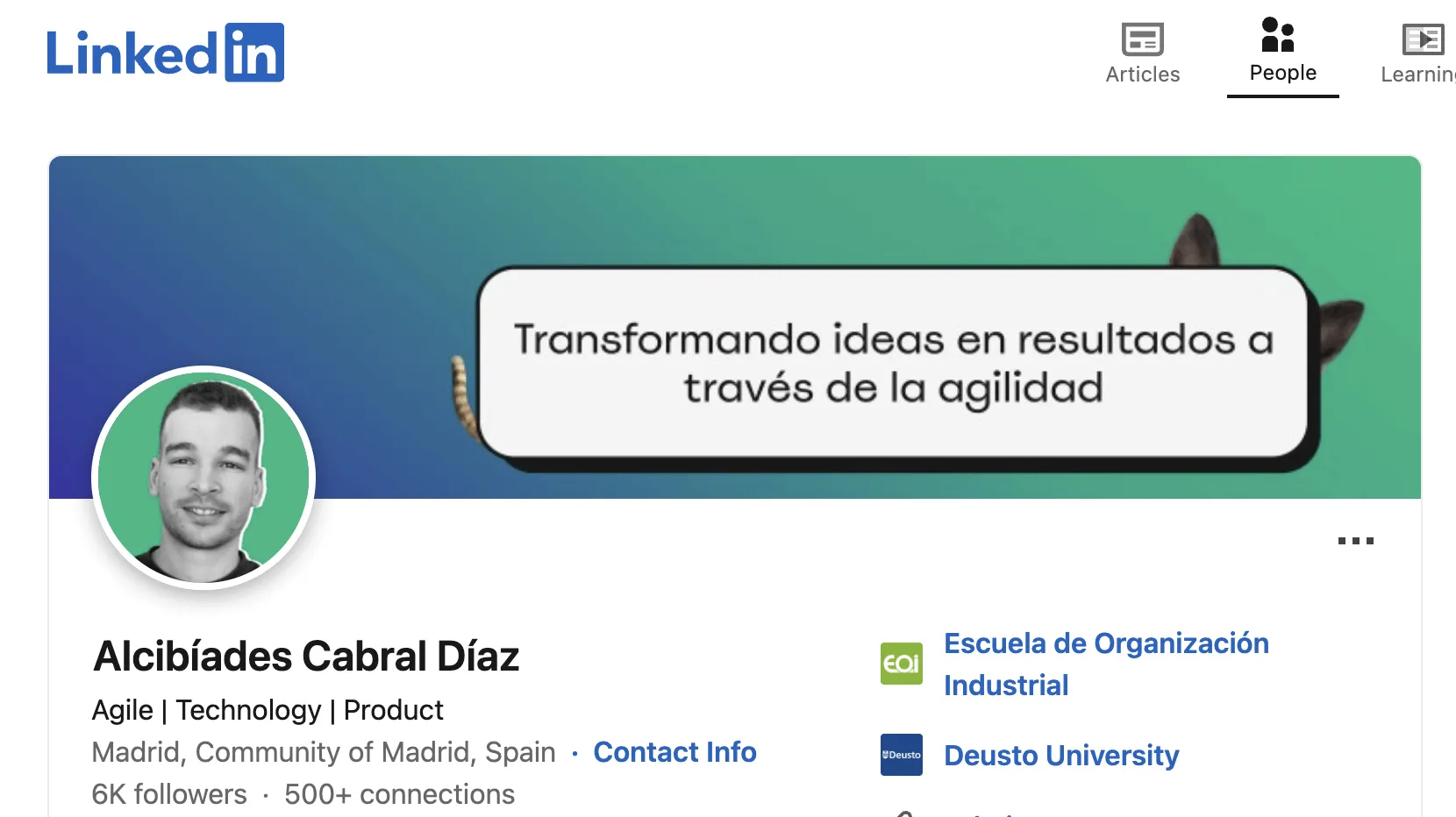 ¿Conectamos en Linkedin?