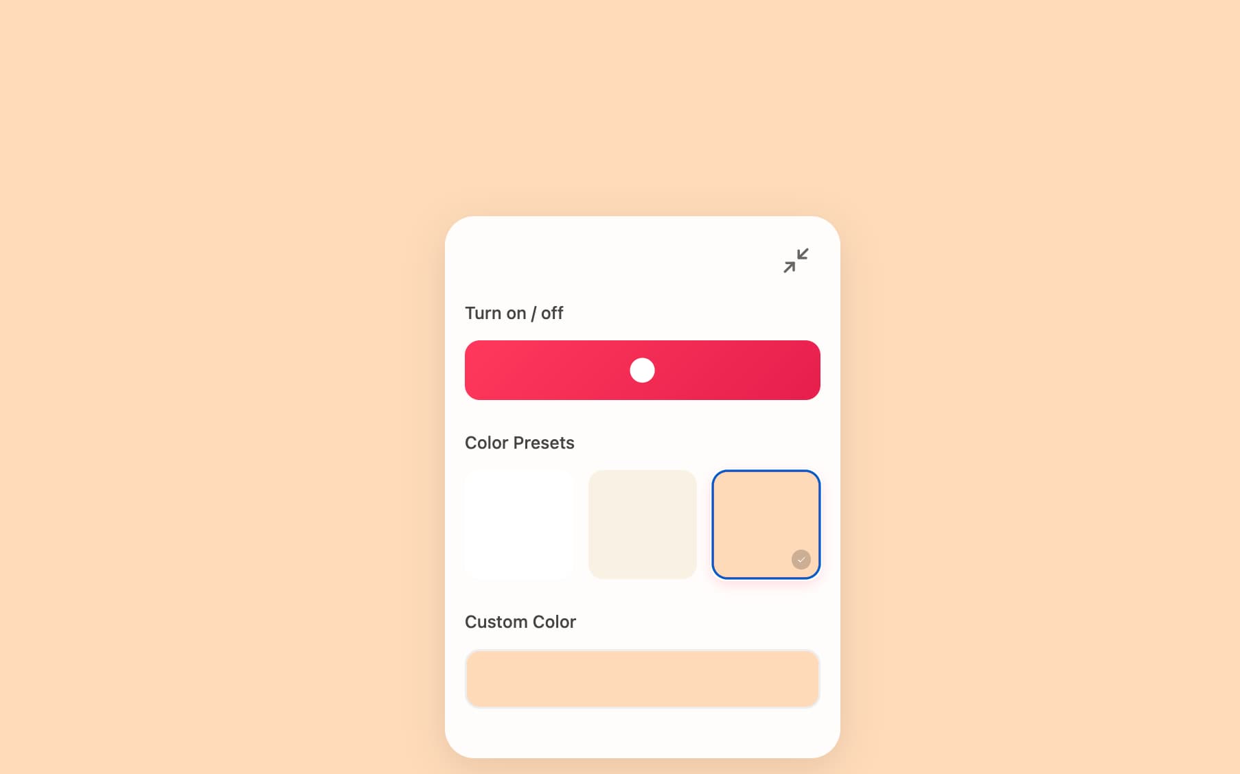 Lámpara de Pantalla 